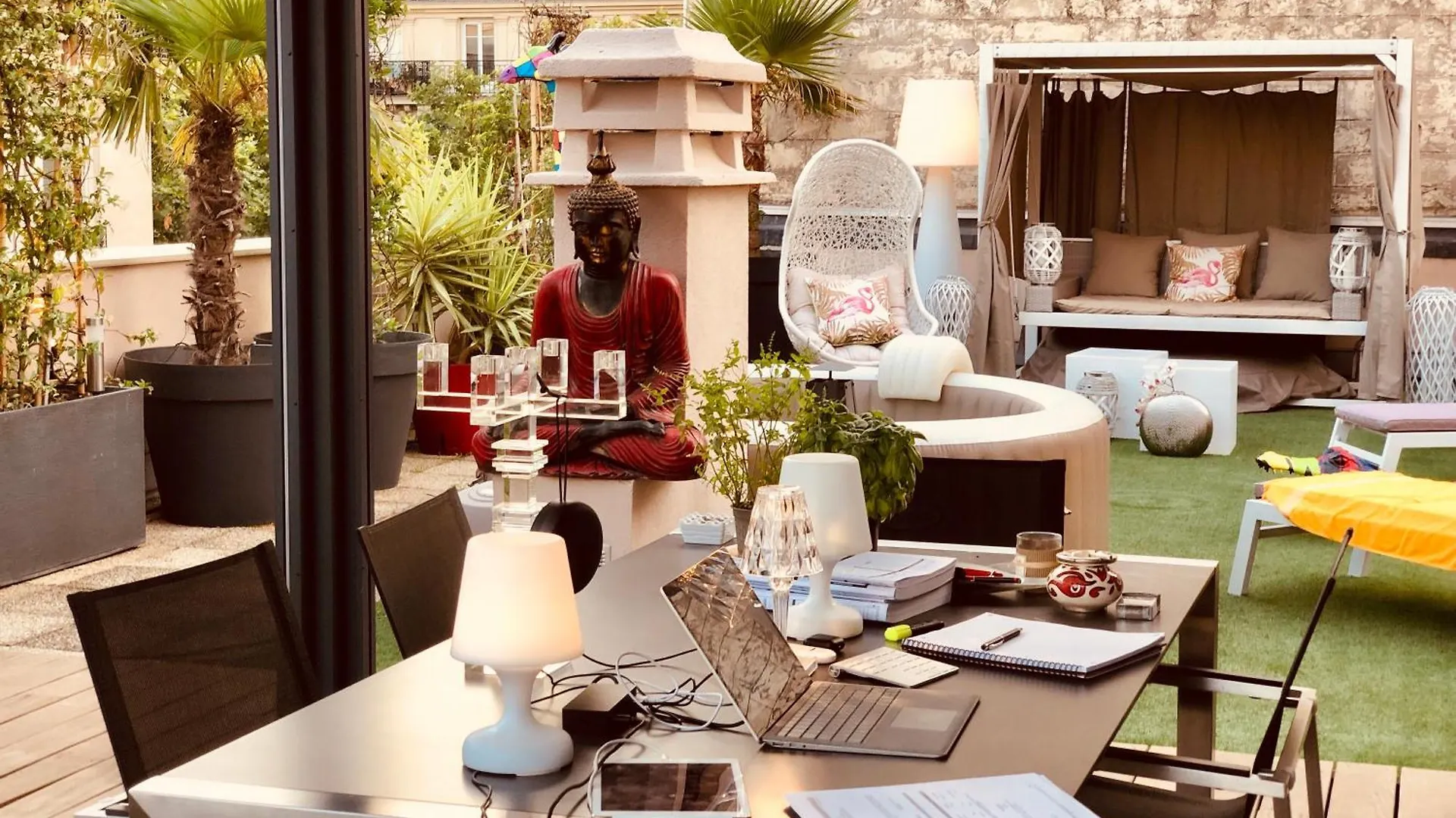 Beautiful Place With Breathtaking Private Rooftop Terrace 210M2 In City Of Love 巴黎 公寓
