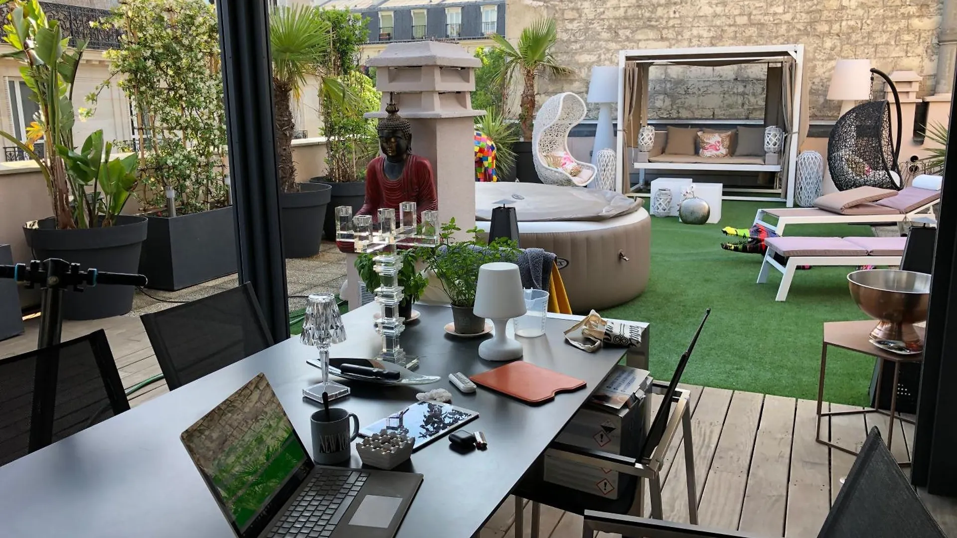 公寓 Beautiful Place With Breathtaking Private Rooftop Terrace 210M2 In City Of Love 巴黎